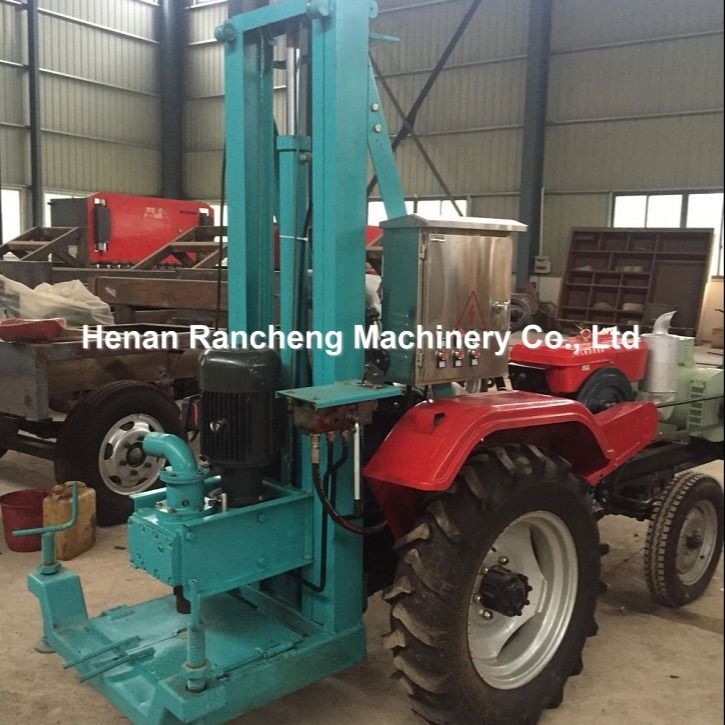 150m DTH Forage hydraulique de puits d'eau Machine de forage pneumatique portable