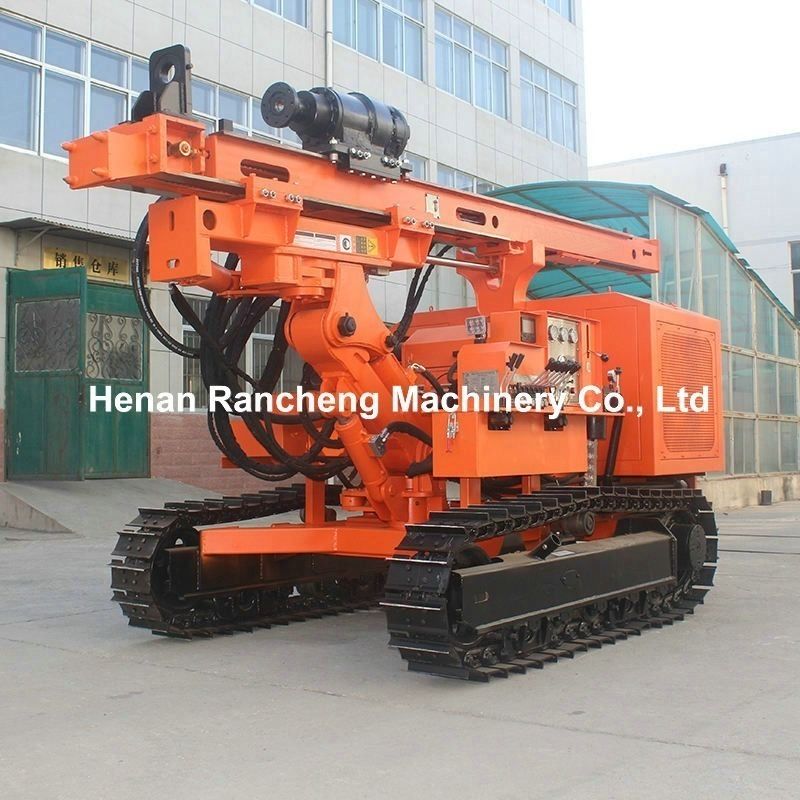 20-100 mm de profondeur de forage pilote de pile solaire multifonctionnelle pour 120o skid pitch