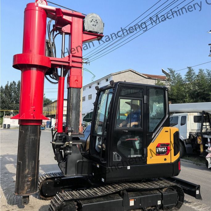RCQ-10C mini-pylon hydraulique de forage 10m de profondeur avec 10-45RPM R/Min vitesse de rotation