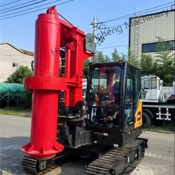 RCQ-10C mini-pylon hydraulique de forage 10m de profondeur avec 10-45RPM R/Min vitesse de rotation