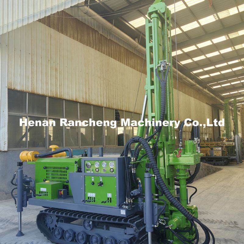 150M Crawler monté puits d'eau profonde puits de forage rig hydraulique puits d'eau machine