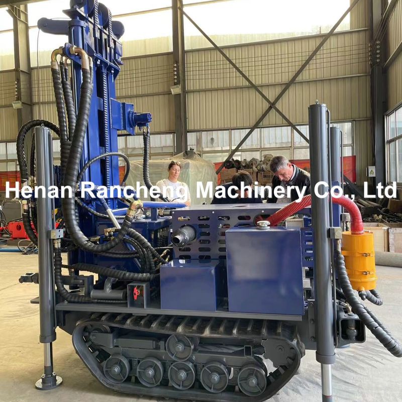 Machine de forage équipée d'un puissant moteur diesel Yuchai de 77,3 kW 45-65 r/min