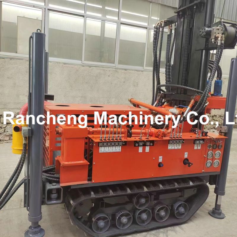 Machine de forage équipée d'un puissant moteur diesel Yuchai de 77,3 kW 45-65 r/min
