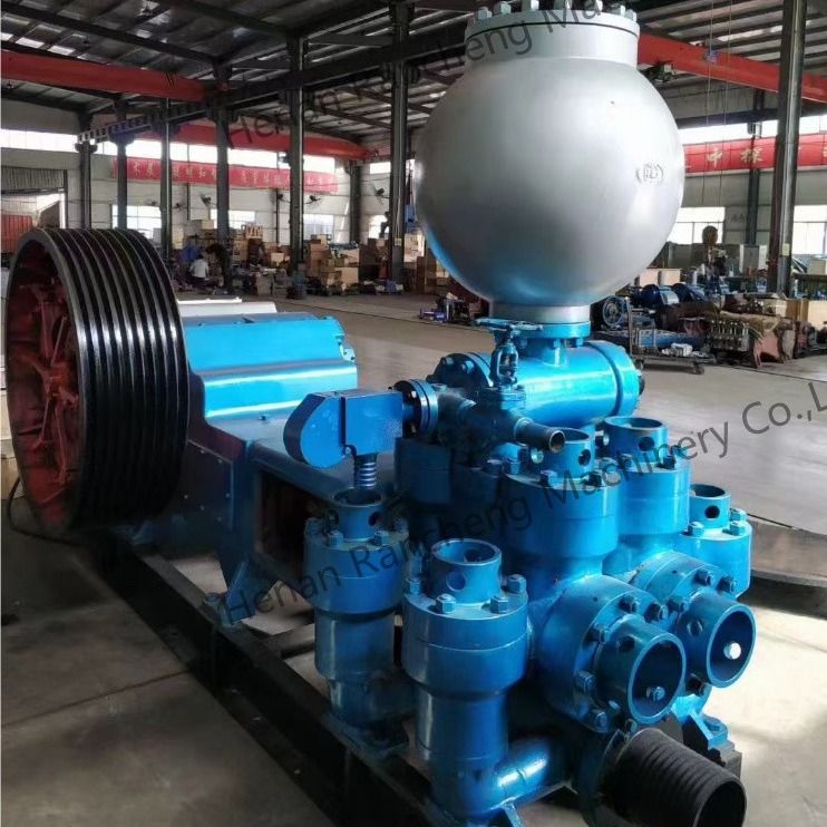 Puissance de 185 kW 7MPa Pompes à boue de forage à pression maximale pour projets de puits d'eau profonde de 1000 m 7200 kg