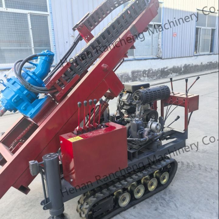 RCKM-30S Petit pilote hydraulique pour l'installation de pilotes solaires avec moteur à essence de 28 ch