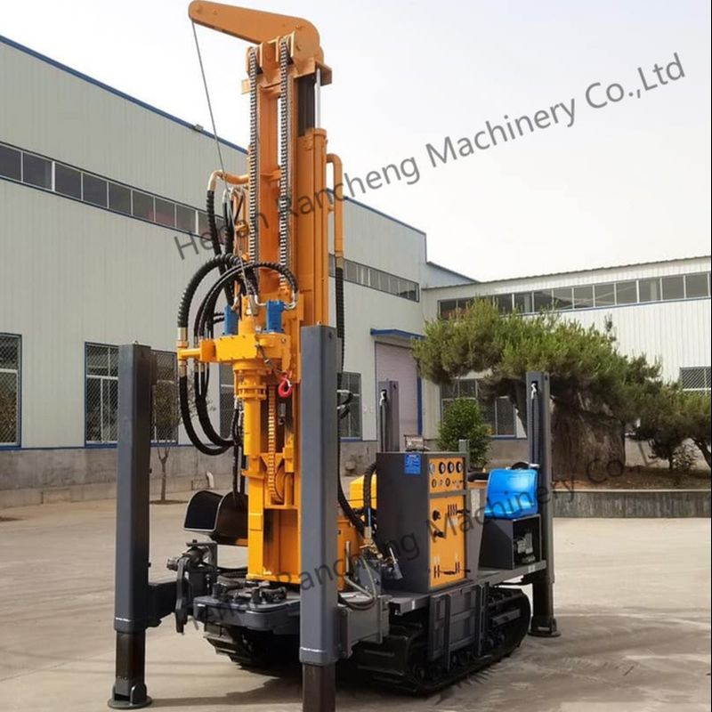 Profondeur de forage de 350 m 91 kW Moteur Yuchai Forage de puits d'eau 22T Force de levage