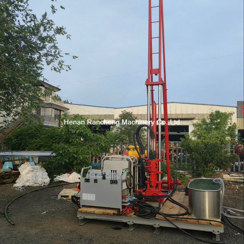 Vitesse de rotation nominale de la treuille de petit noyau 96L/min Système hydraulique Flux nominal