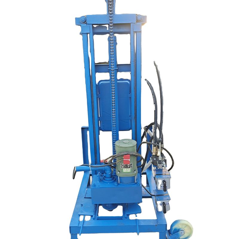 Forage de puits électriques portatifs de 100 m de profondeur avec moteur de 22 ch 40 kg de charge maximale