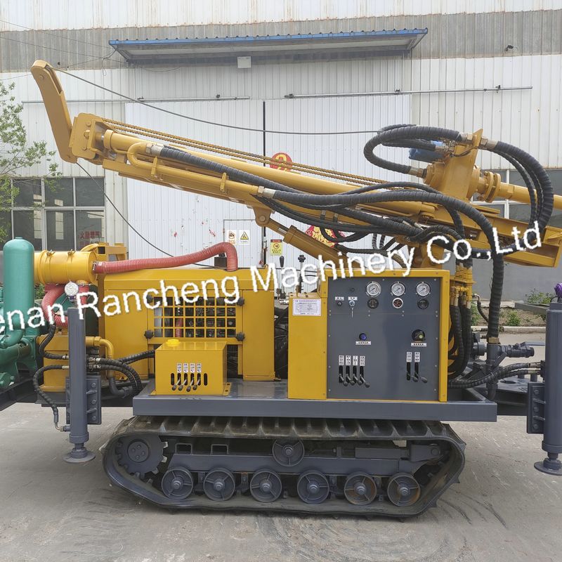 150M Crawler monté puits d'eau profonde puits de forage rig hydraulique puits d'eau machine