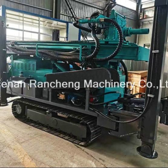 RCF450C Foreuse sur chenilles pour puits d'eau, machine de forage de puits profonds de 450 m pour l'exploitation minière, fiable et efficace