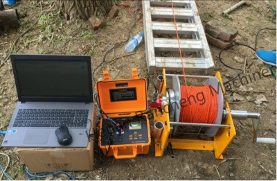 300m Équipement géophysique Forage de puits d'eau Outil d'enregistrement de la résistance apparente Système de mesure de l'enregistrement