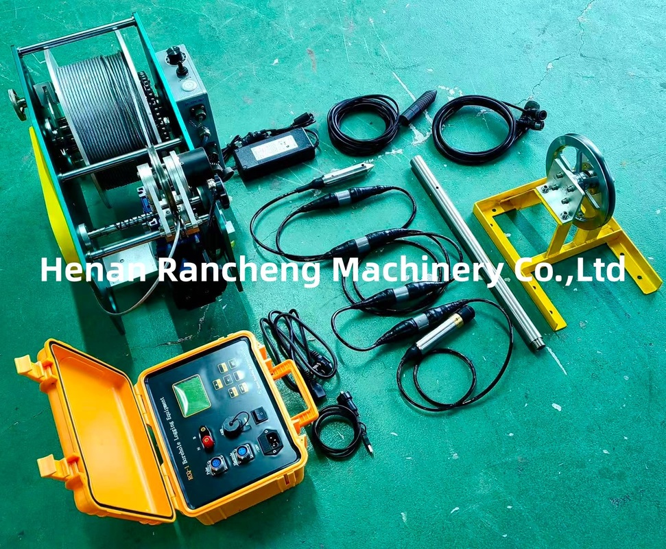 300m Équipement géophysique Forage de puits d'eau Outil d'enregistrement de la résistance apparente Système de mesure de l'enregistrement