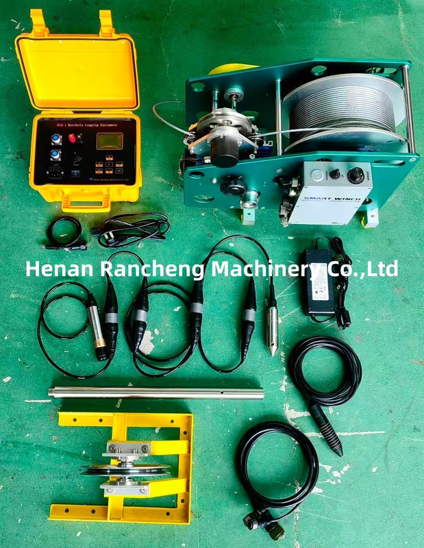 Équipement de diagraphie de puits d'eau de diagraphie géophysique, outil de diagraphie de puits, équipement de diagraphie de trou de forage géotechnique, outil d'étude de trou de forage à vendre