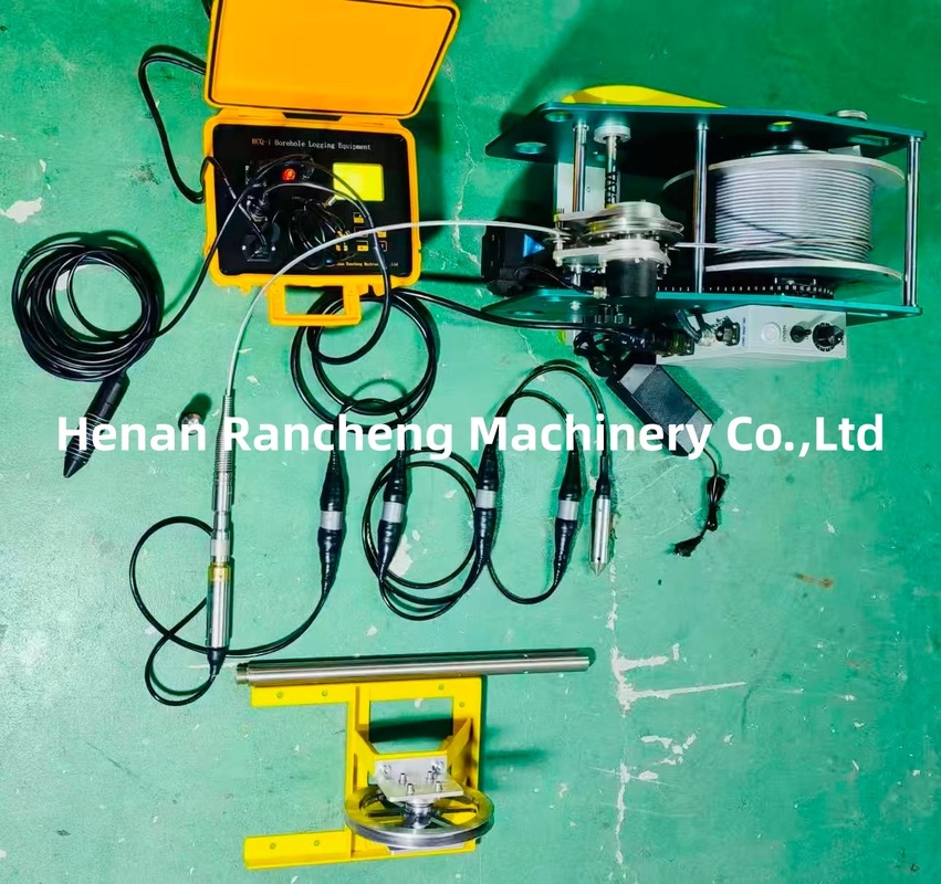 Outil de diagraphie de puits d'eau par forage d'équipement géophysique 300m Précision de mesure de résistivité apparente 1% (échelle)
