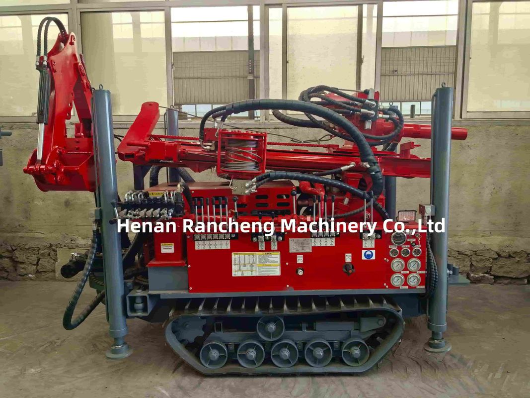 Machine de plate-forme de forage de puits d'eau de RCF180S avec le bras de l'excavatrice 0.8t pour le tuyau de 76mm/89mm