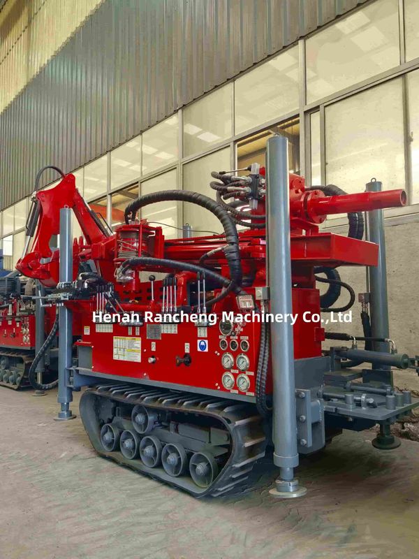 Machine de plate-forme de forage de puits d'eau de RCF180S avec le bras de l'excavatrice 0.8t pour le tuyau de 76mm/89mm