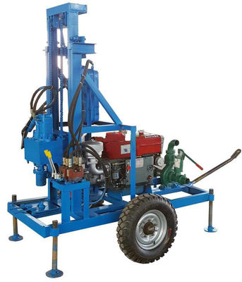 Forage portable de puits de 150 m de profondeur 22 HP / 16,2 kW Puissance du moteur diesel