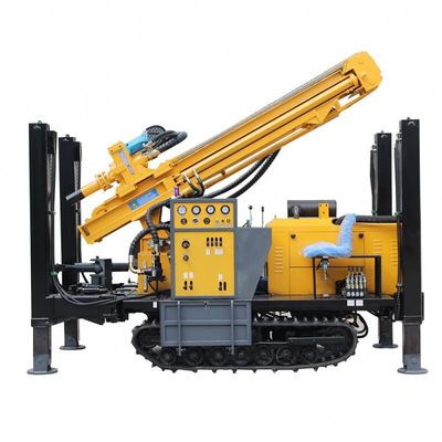 RCF200C 200 Meter Crawler monté sur une plateforme de forage hydraulique