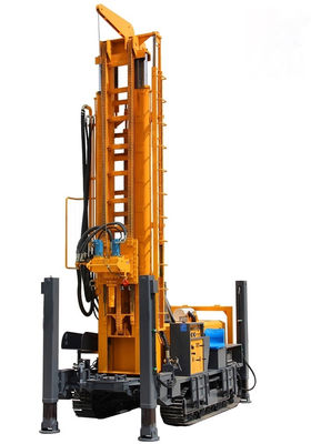 Machine pneumatique de forage de puits d'eau 580m Profondeur de forage 132KW Moteur