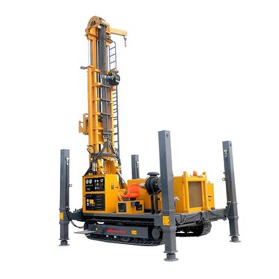 Profondeur de forage de 400 m 89 mm Barre de forage Machine de forage de puits d'eau 97 kW Puissance nominale