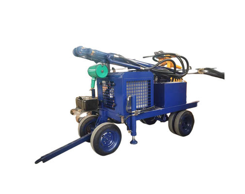 Machine de forage de forage de 180 m de profondeur 55 kW Moteur 90 mm - 300 mm Dia 5200 kg