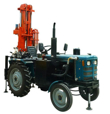 Machine de forage de forage de 200 m de profondeur 40 chevaux de puissance remorque montée