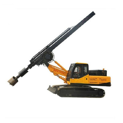 Forage hydraulique à cylindre d'huile rotatif 15m / 20m Profondeur 110KW moteur Cummins