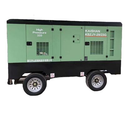 Compresseur d'air à vis diesel à pression de 23 bar Capacité d'huile de 65L Capacité de 29m3/min