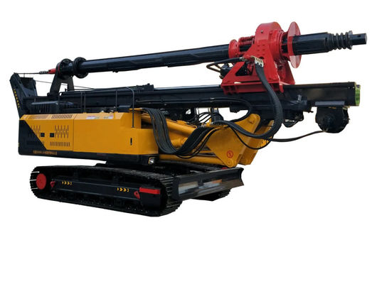 Machine de forage hydraulique rotative 25 m Profondeur 150 kW Puissance du moteur diesel