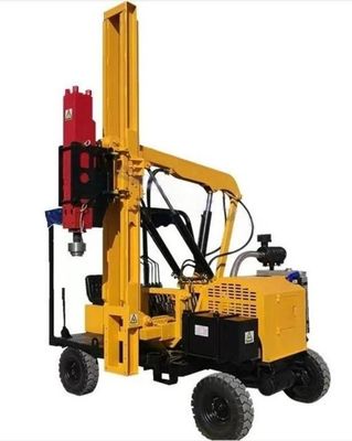 Équipement de conduite de pile solaire 39 kW Moteur 170 cm Profondeur de forage 260 cm Hauteur de la pile