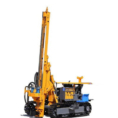 150m Profondeur de forage 90 - 200mm Forage Dia pilote de pile solaire 75KW