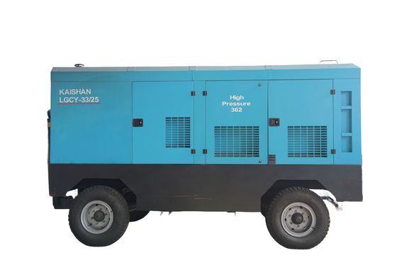 2.5Mpa Pression de travail 550HP Compresseur d'air de forage 33m3 / min Capacité