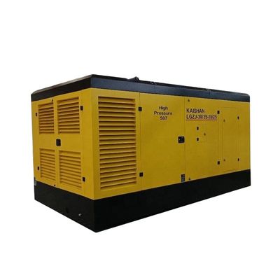 Compresseur d'air de forage moteur diesel 35 - 25bar Pression 30 - 35m3/min Capacité