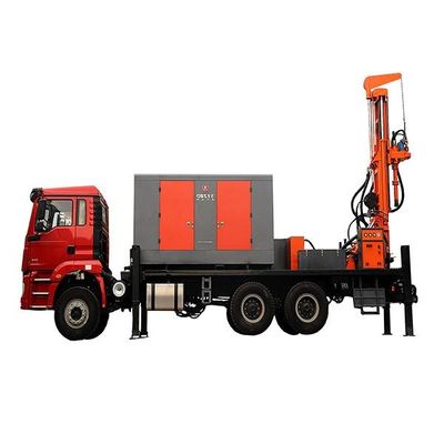 Profondeur de forage de 200m Forage de puits d'eau 118HP Cummins 115 - 350mm Forage Dia