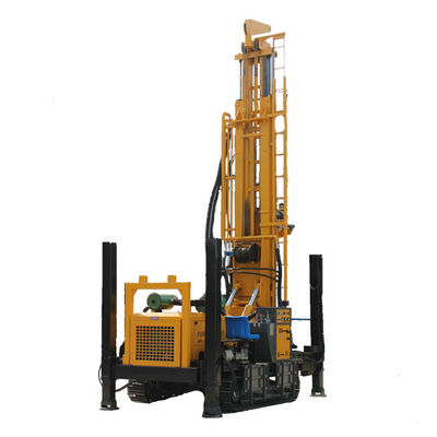 Équipement de forage de puits d'eau de 140 mm à 400 mm, profondeur 600 m, moteur Yuchai de 118 kW