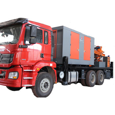 RCF200T Machine hydraulique de forage de puits d'eau/200m Rig de forage de puits d'eau monté sur camion/6X4 Rig monté sur camion
