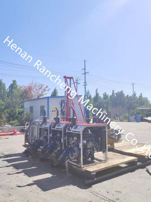 Machine de forage hydraulique portable pour le transport et l'assemblage faciles