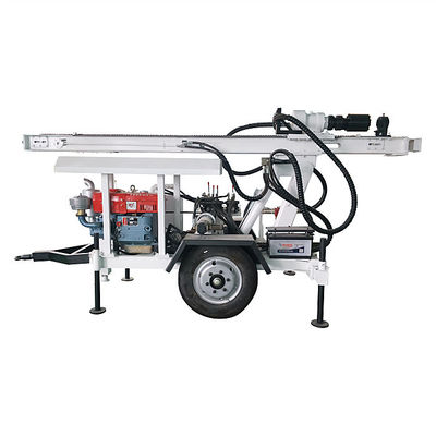 RC120W Petite machine de forage de puits d'eau Convient pour le marteau et le forage rotatif