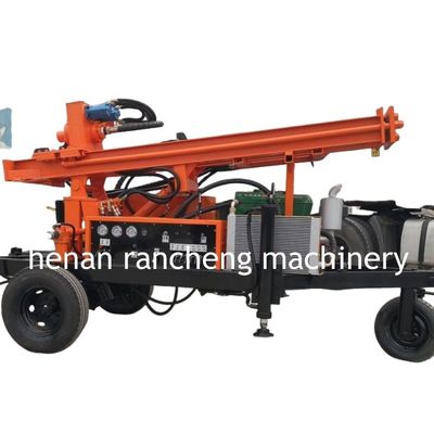 Machine de forage de puits d'eau à roue à 150 m de profondeur avec 32 ch
