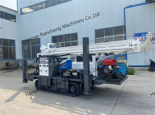 Machine de forage de puits d'eau de 1000 m de profondeur 105 mm - 800 mm Dia 179KW Rig de forage de puits profonds