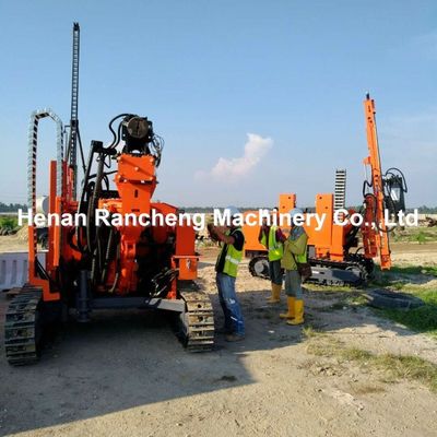 20 - 100 m de profondeur de rampe hydraulique pilote solaire avec 7000N.M de couple