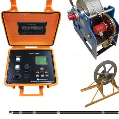 300m RCQ-2D équipement d'enregistrement de forage avec JMZD-2D Densité de paroi côté sonde gamma