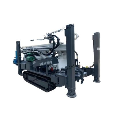 Prix d'usine 1000m profondeur de puits d'eau machine de forage avec 194KW Cummins en stock