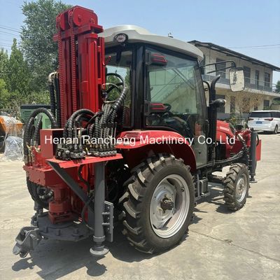 RCF260WT Réglage hydraulique de forage de puits d'eau monté sur remorque avec conduite 4X4