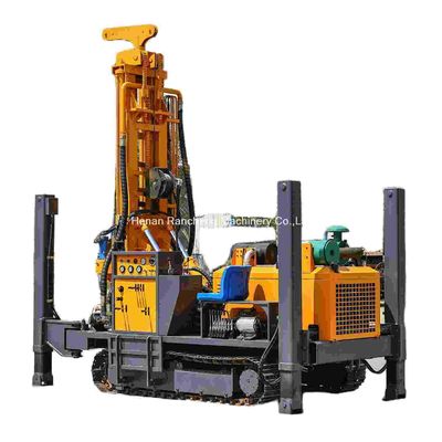 Profondeur de forage 300 m Puissance 85 kW Machine de forage hydraulique à eau