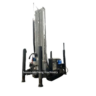 Europe 350m Crawler Hard Rock Rig de forage de puits d'eau avec une puissance de 91 kW