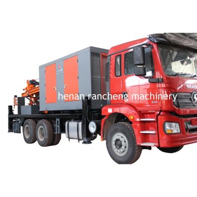 Machine de forage de puits d'eau montée sur camion à 200 m de profondeur