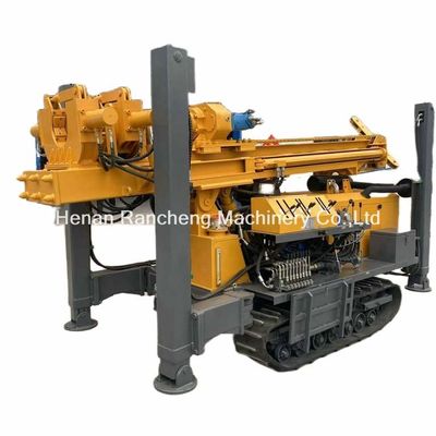 Pieds hydrauliques européens 55 kW moteur diesel Crawler forage de puits d'eau
