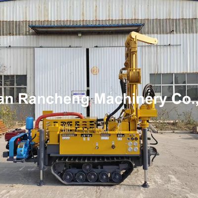 150m Profondeur de forage Pneumatique DTH Crawler Forage pour puits d'eau Forage machine pour forage machine entraînée par moteur diesel