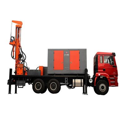 200m Truck monté sur le puits d'eau Forage de puits de forage Machines de forage de forage équipement de forage portable Machines de forage